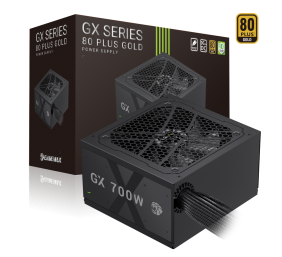 Gamemax PSU | GX 700G | 700 W | Gold | Non-Modular