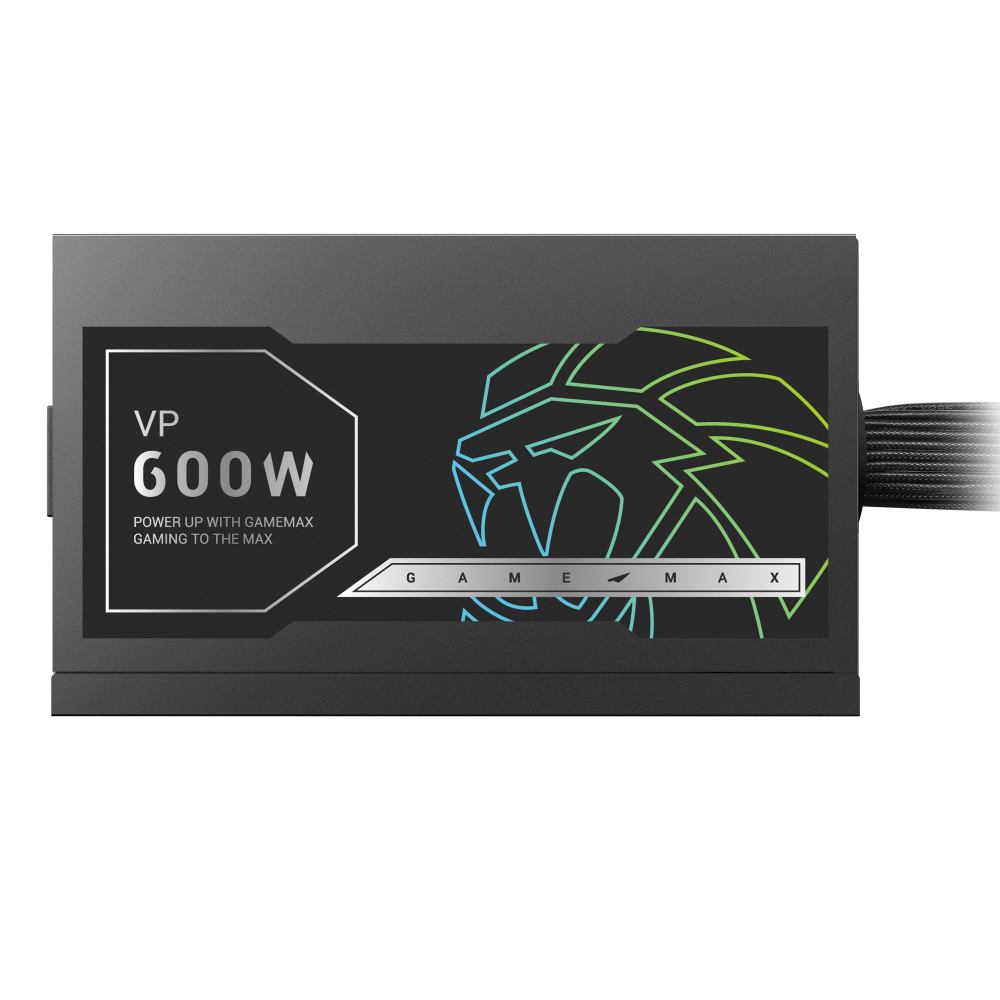 Gamemax PSU | VP 600S | 600 W | Bronze | Non-Modular