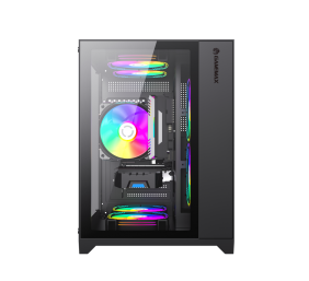 Gamemax Case | INFINITY MINI BK | M-ATX