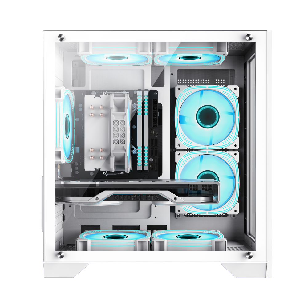 Gamemax Case | INFINITY MINI WH | M-ATX