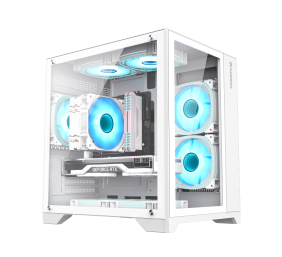 Gamemax Case | INFINITY MINI WH | M-ATX