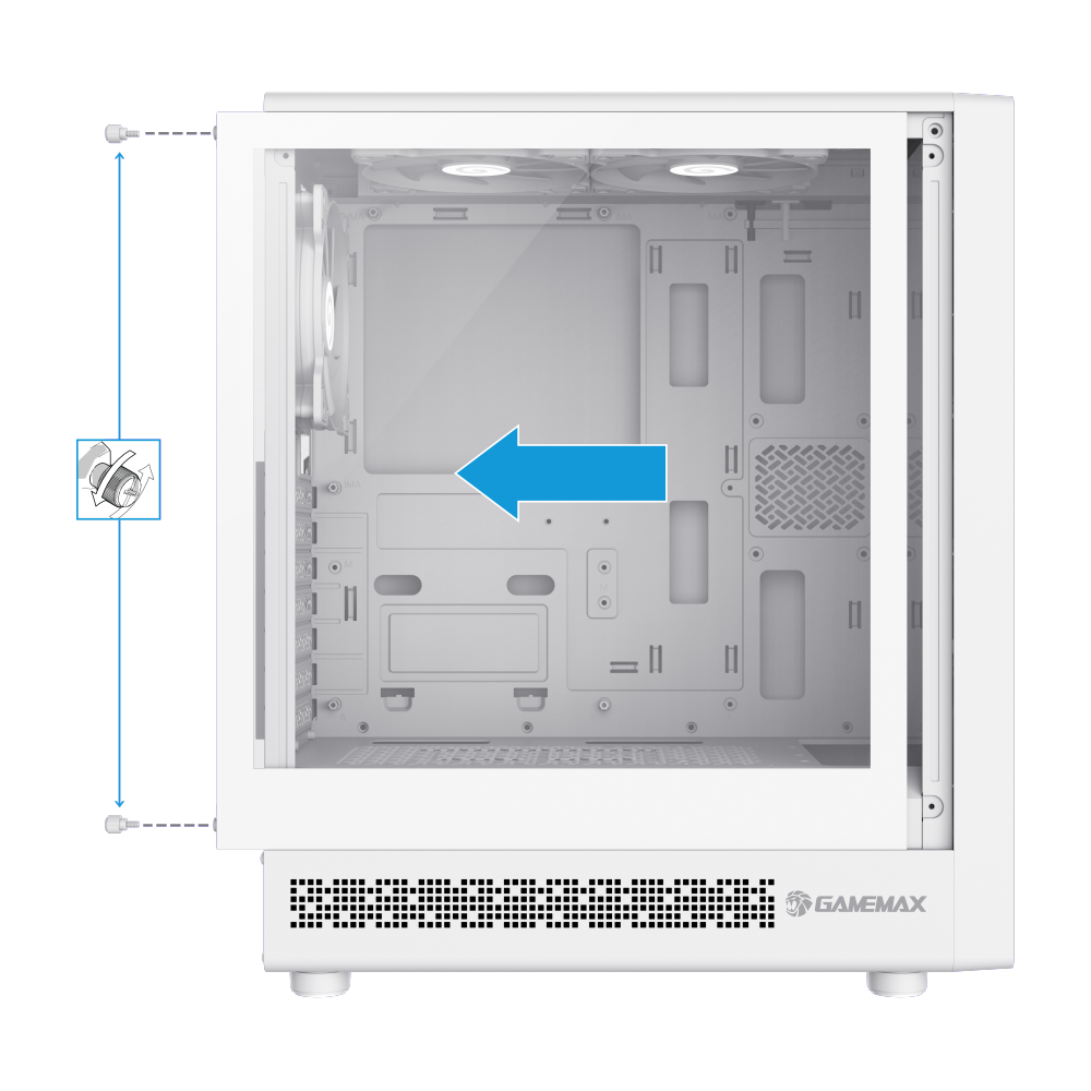 Gamemax Case | STORM 2 AW | ATX