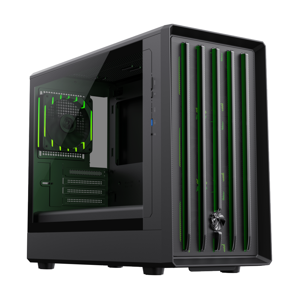 Gamemax Case | CLAW 360 BK | M-ATX