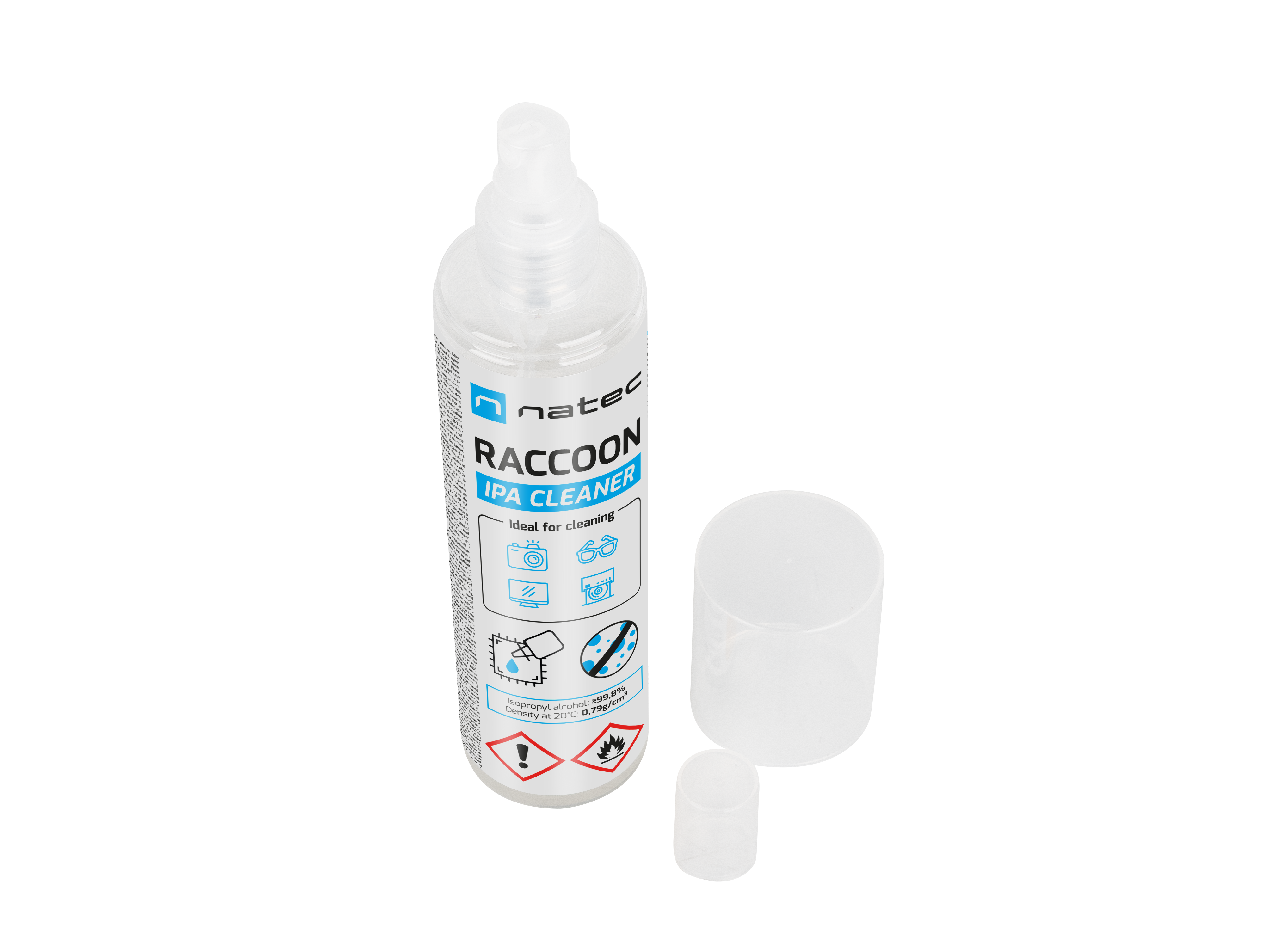 Natec Isopropylic Alcohol Racoon Ipa Cleaner | NSC-2450 | Cleaner | 250 ml