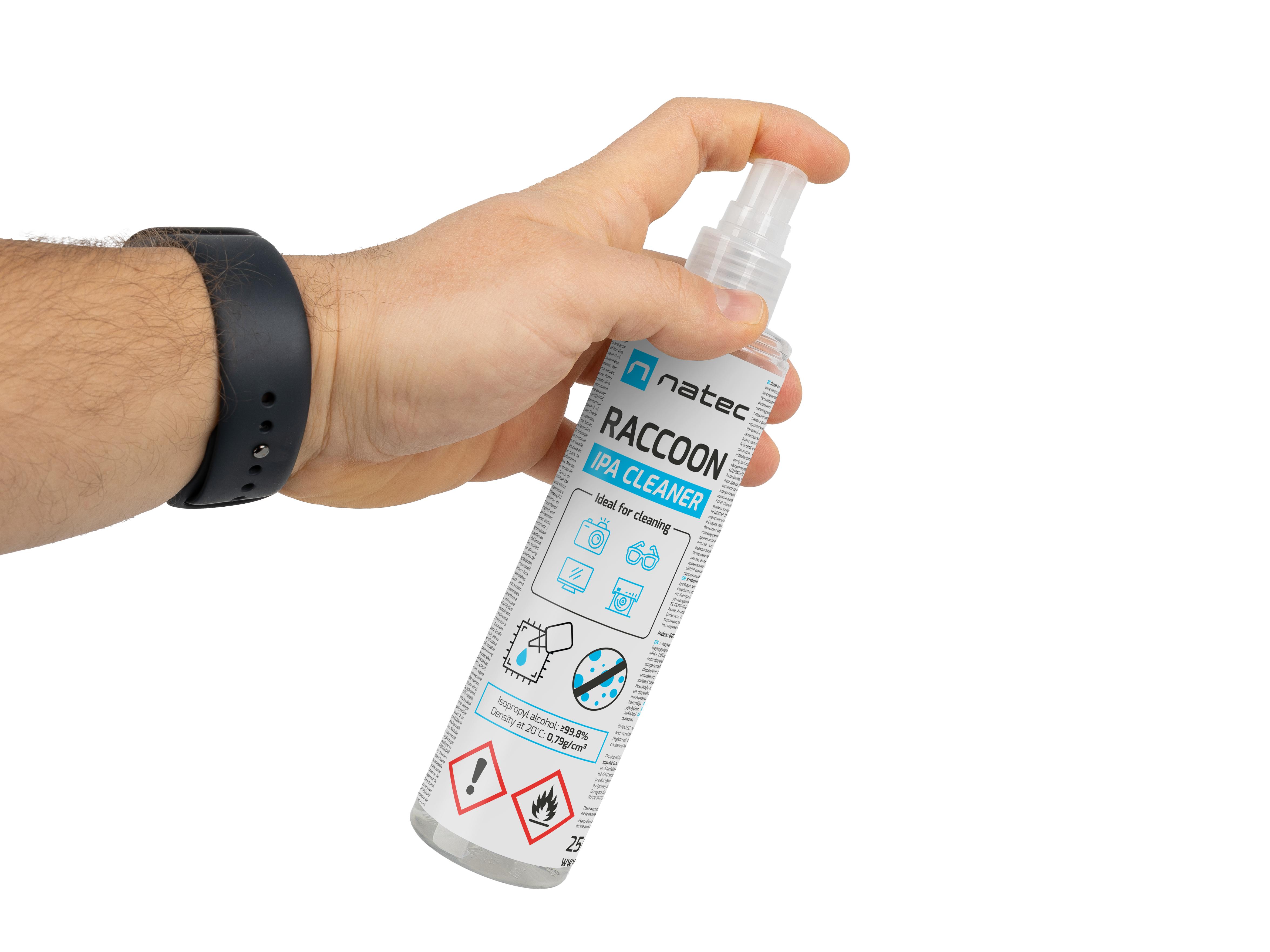 Natec Isopropylic Alcohol Racoon Ipa Cleaner | NSC-2450 | Cleaner | 250 ml