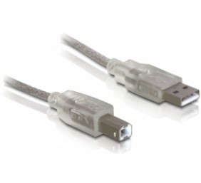 DELOCK Cable USB2.0 A-B upstream m/f0,5m