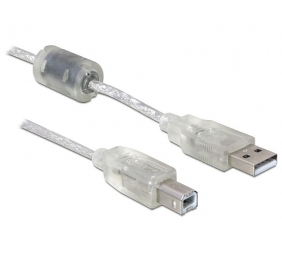 DELOCK Cable USB2.0 A-B upstream m/f0,5m