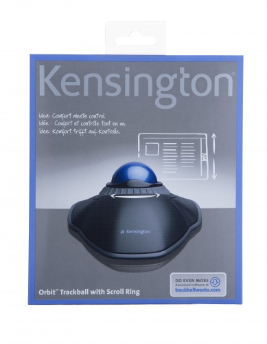 Rutulinis manipuliatorius Kensington Orbit Trackball su Scroll Ring