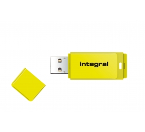 INTEGRAL 8GB USB Drive NEON yellow