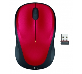 Pelė belaidėLOGITECH M235, Raudona