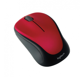 Logitech M235 Belaidė pelė, RF Wireless, 1000 DPI, Raudona/Juoda
