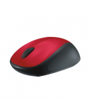 Logitech M235 Belaidė pelė, RF Wireless, 1000 DPI, Raudona/Juoda