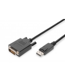 Digitus Adapter Cable, DP - DVI | DisplayPort | 2 m