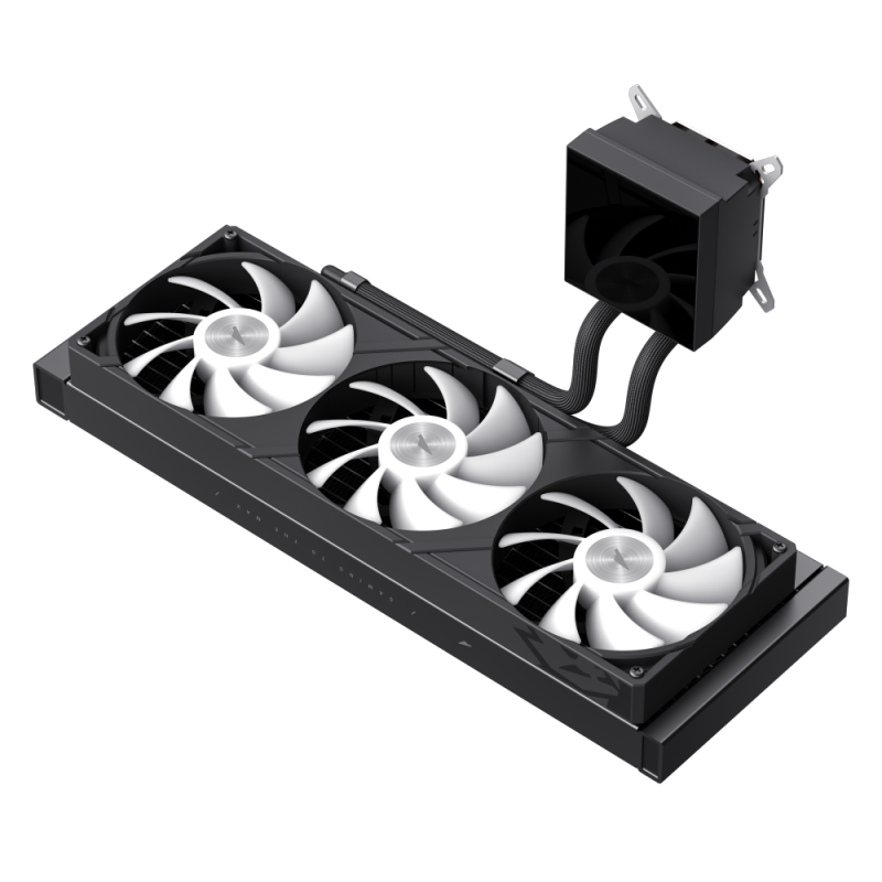 Gamemax CPU Liquid Cooler | GLACIER 360 LCD BK | Black
