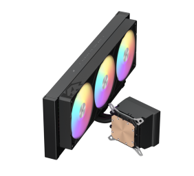 Gamemax CPU Liquid Cooler | GLACIER 360 LCD BK | Black