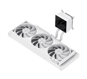 Gamemax CPU Liquid Cooler | GLACIER 360 LCD WH | White