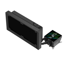 Gamemax CPU Liquid Cooler | GLACIER 240 LCD BK | Black