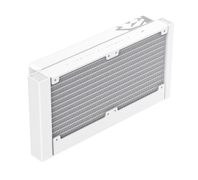 Gamemax CPU Liquid Cooler | GLACIER 240 LCD WH | White