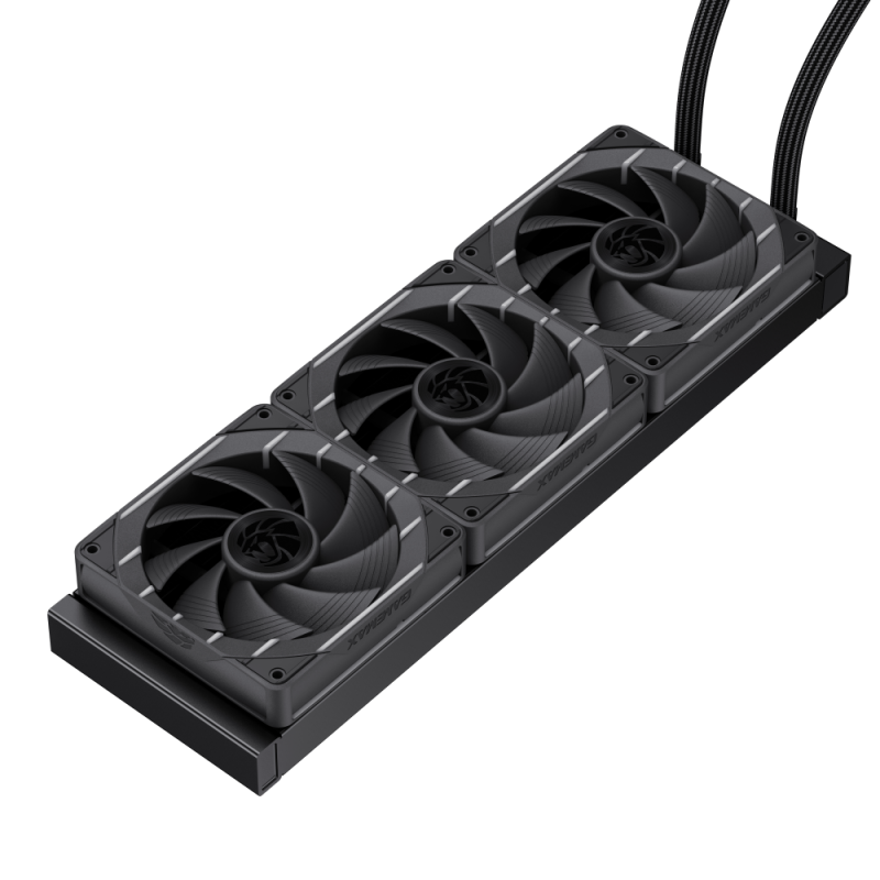 Gamemax CPU Liquid Cooler | HAILSTORM 360 LCD BK | Black