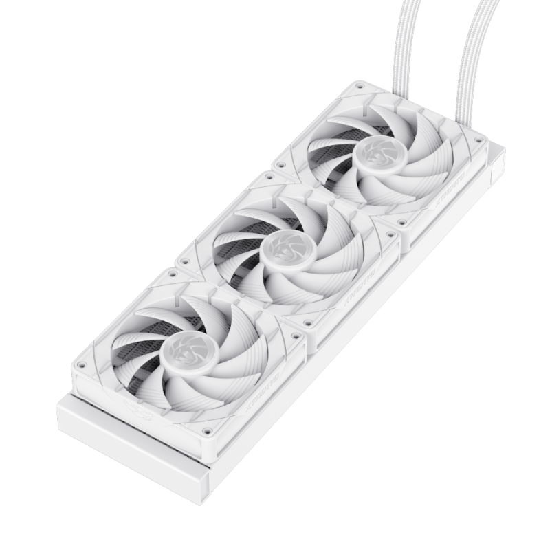 Gamemax CPU Liquid Cooler | HAILSTORM 360 LCD WH | White