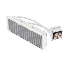 Gamemax CPU Liquid Cooler | HAILSTORM 360 LCD WH | White