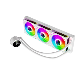 Gamemax CPU Liquid Cooler | ICEBURG 360 DIGITAL WH | White