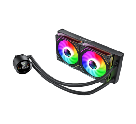 Gamemax CPU Liquid Cooler | ICEBURG 240 DIGITAL BK | Black