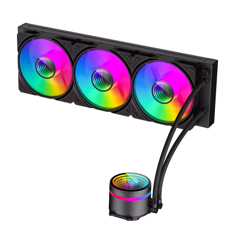 Gamemax CPU Liquid Cooler | ICEBURG 360 INFINITY BK | Black