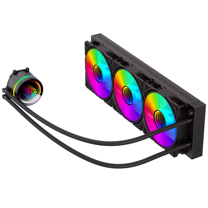 Gamemax CPU Liquid Cooler | ICEBURG 360 INFINITY BK | Black