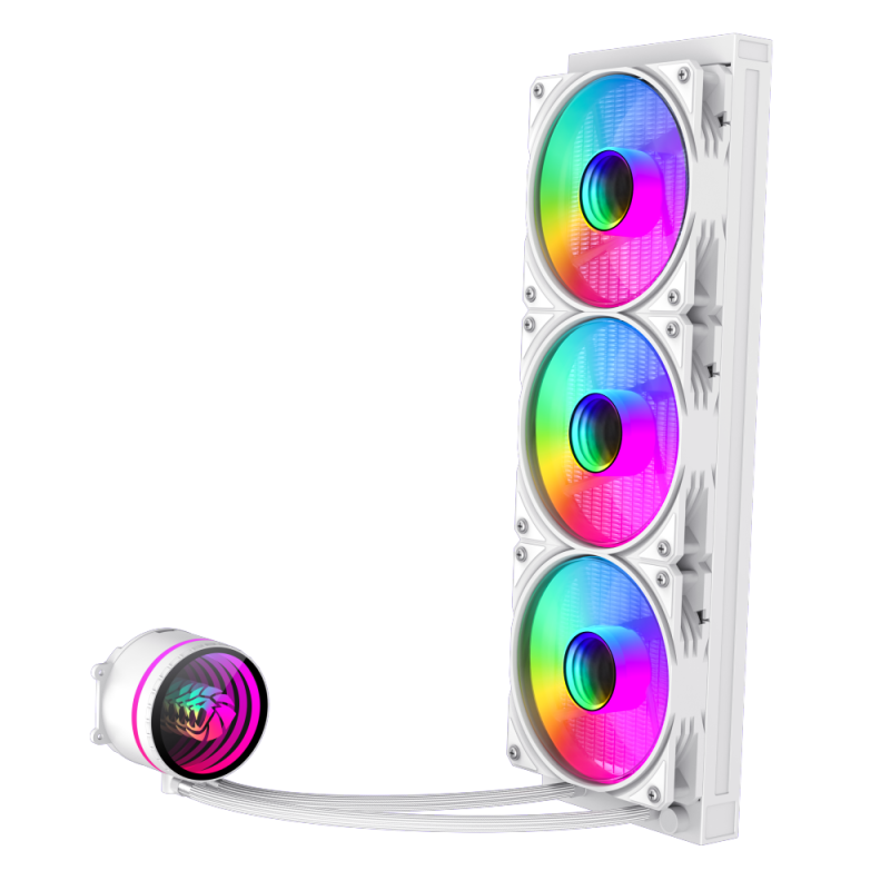 Gamemax CPU Liquid Cooler | ICEBURG 360 INFINITY WH | White