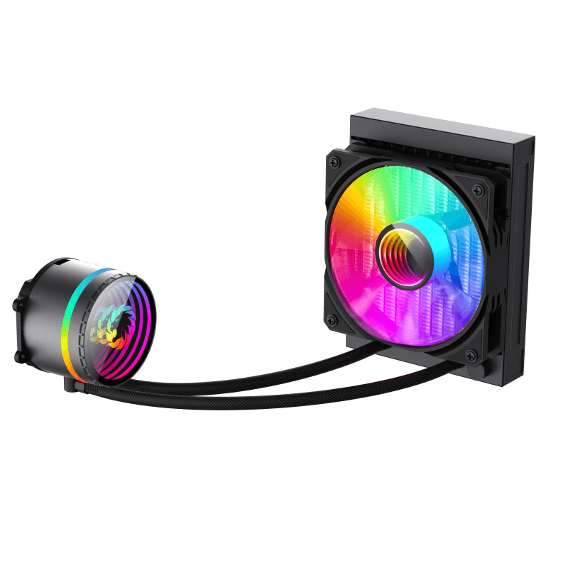 Gamemax CPU Liquid Cooler | ICEBURG 120 BK | Black