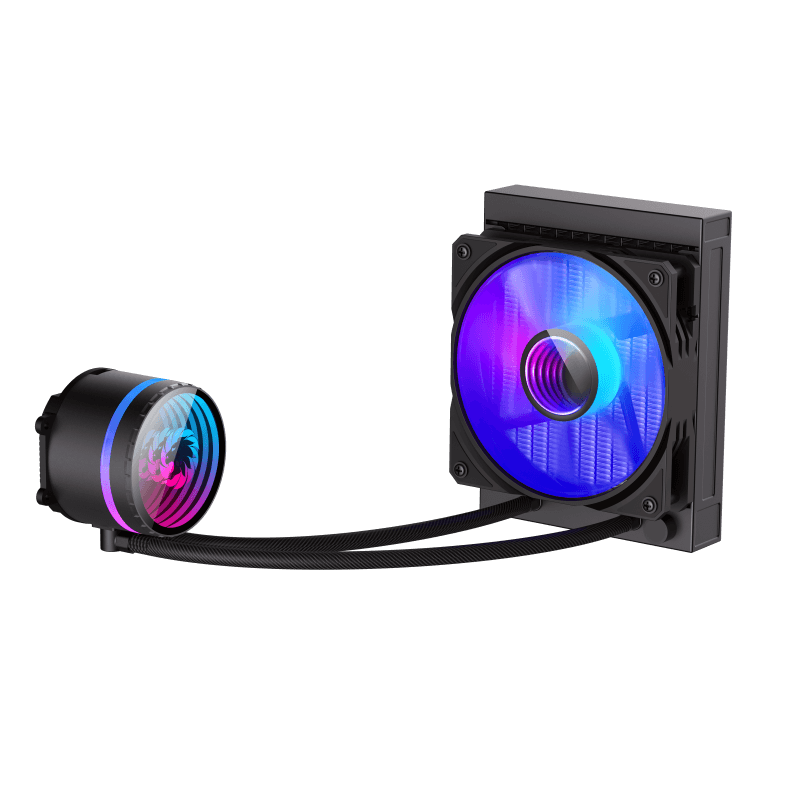 Gamemax CPU Liquid Cooler | ICEBURG 120 BK | Black