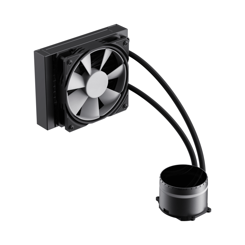 Gamemax CPU Liquid Cooler | ICEBURG 120 BK | Black