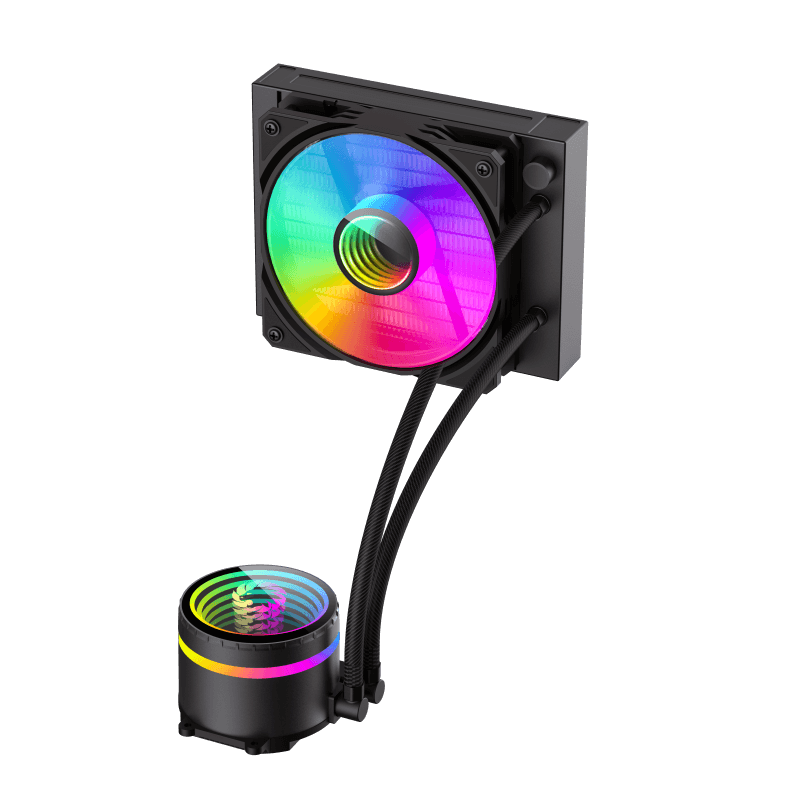 Gamemax CPU Liquid Cooler | ICEBURG 120 BK | Black