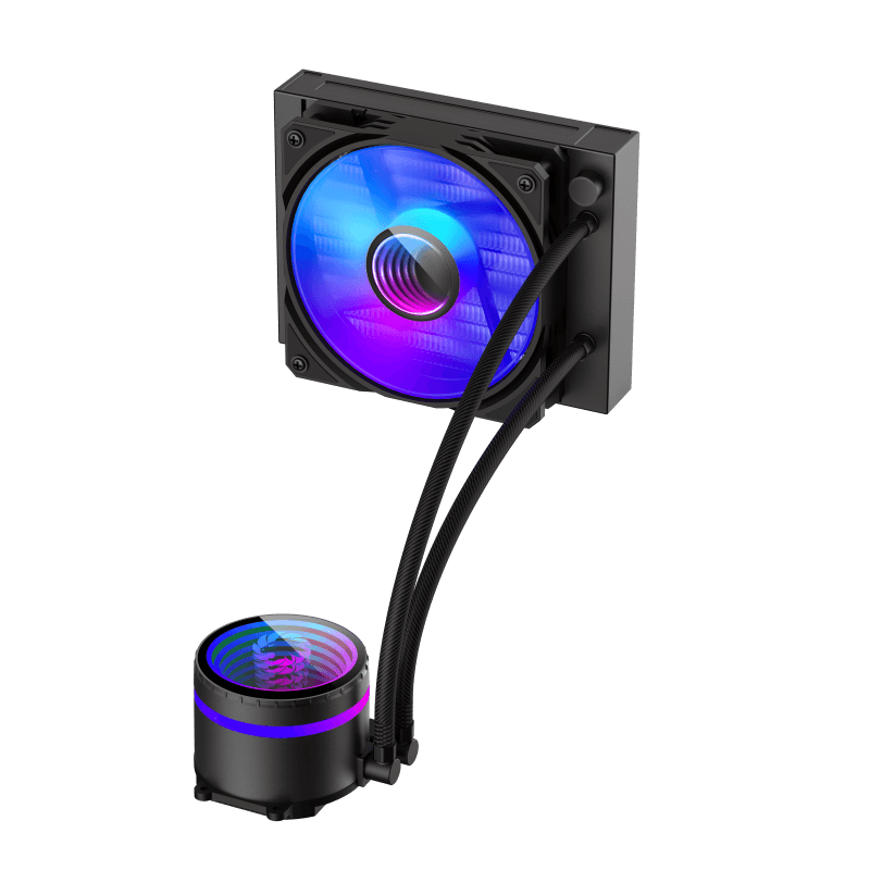 Gamemax CPU Liquid Cooler | ICEBURG 120 BK | Black