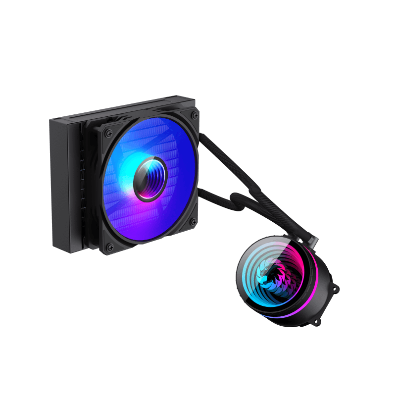 Gamemax CPU Liquid Cooler | ICEBURG 120 BK | Black