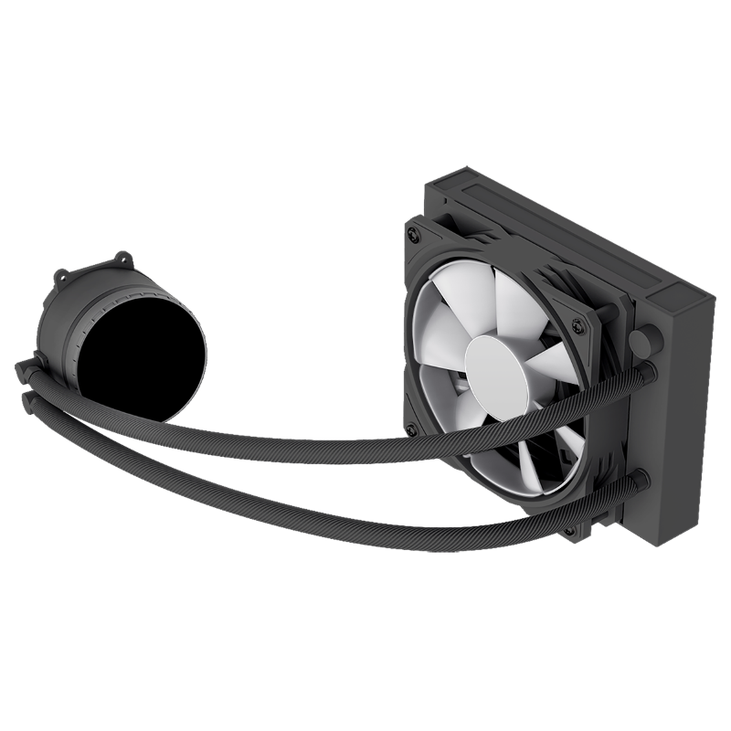 Gamemax CPU Liquid Cooler | ICEBURG 120 BK | Black