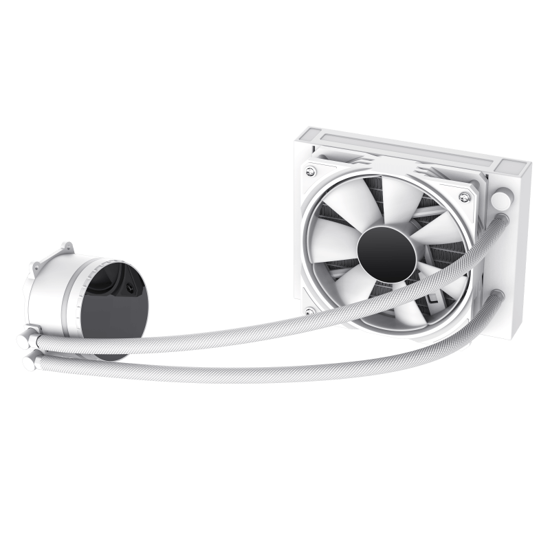 Gamemax CPU Liquid Cooler | ICEBURG 120 WT | White