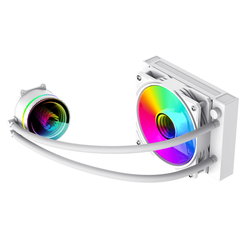 Gamemax CPU Liquid Cooler | ICEBURG 120 WT | White