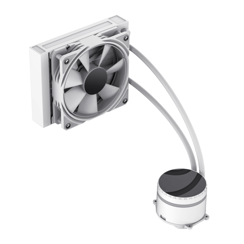 Gamemax CPU Liquid Cooler | ICEBURG 120 WT | White