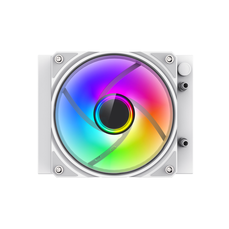 Gamemax CPU Liquid Cooler | ICEBURG 120 WT | White