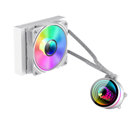 Gamemax CPU Liquid Cooler | ICEBURG 120 WT | White