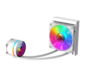 Gamemax CPU Liquid Cooler | ICEBURG 120 WT | White