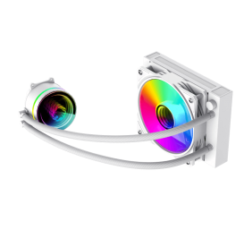 Gamemax CPU Liquid Cooler | ICEBURG 120 WT | White