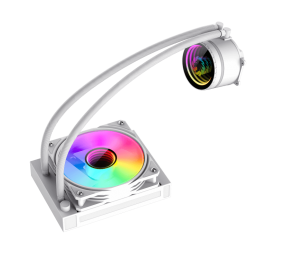 Gamemax CPU Liquid Cooler | ICEBURG 120 WT | White