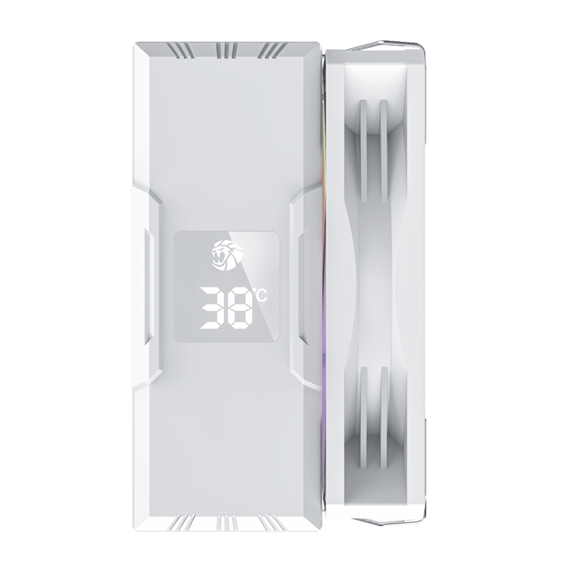 Gamemax CPU Air Cooler | SIGMA 520 DIGITAL WH | White