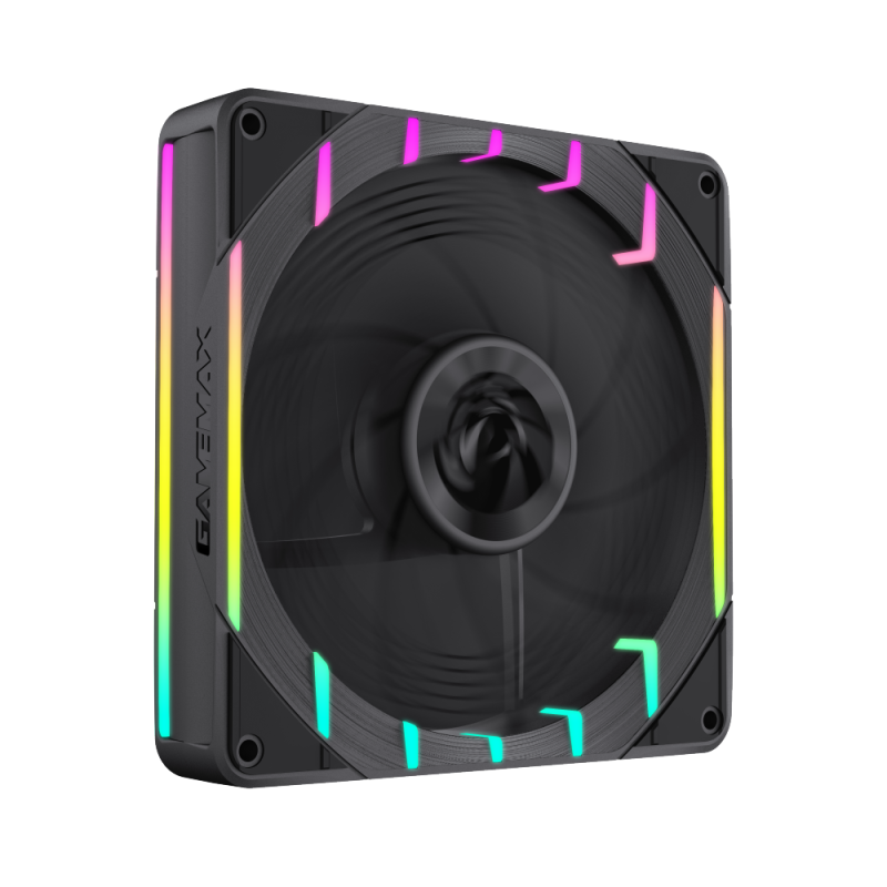 Gamemax Case Fan | TORNADO T14 ARGB-R | Black