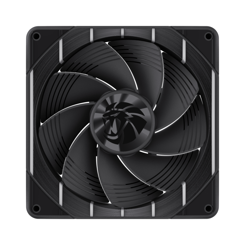 Gamemax Case Fan | TORNADO T12 ARGB-R | Black