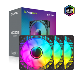 Gamemax Case Fan | KF300R BK | Black