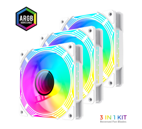 Gamemax Case Fan | KF300R WH | White